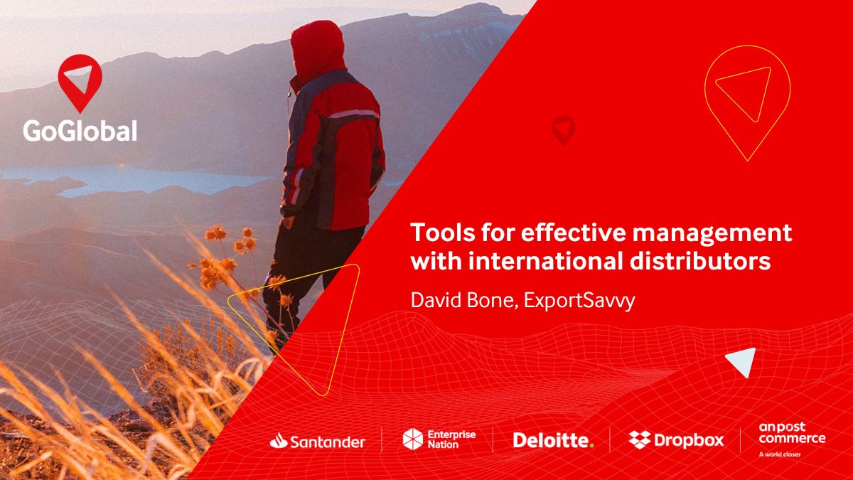 Tools for effective management with international distributors, Tuesday